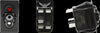 XTC POWER PRODUCTS DASH SWITCH BODY SINGLE ACC RED/BLUE SW11-RB000000