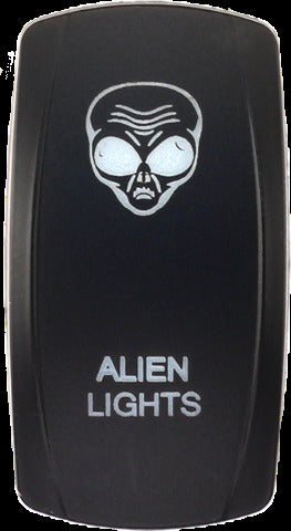 XTC POWER PRODUCTS DASH SWITCH ROCKER FACE ALIEN LIGHTS SW00-00139043