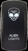 XTC POWER PRODUCTS DASH SWITCH ROCKER FACE ALIEN LIGHTS SW00-00139043