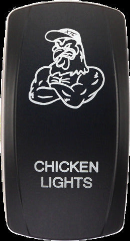 XTC POWER PRODUCTS DASH SWITCH ROCKER FACE CHICKEN LIGHTS SW00-00141045