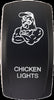 XTC POWER PRODUCTS DASH SWITCH ROCKER FACE CHICKEN LIGHTS SW00-00141045