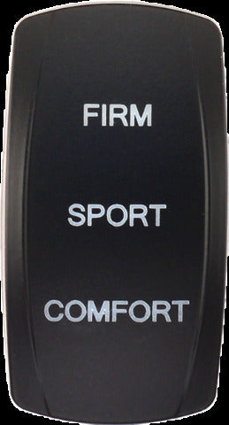 XTC POWER PRODUCTS DASH SWITCH ROCKER FACE FIRM/SPORT/COMFOT SW00-00100048