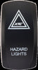 XTC POWER PRODUCTS DASH SWITCH ROCKER FACE HAZARDS SW00-00119013