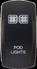 XTC POWER PRODUCTS DASH SWITCH ROCKER FACE POD LIGGHTS SW00-00107039