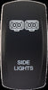 XTC POWER PRODUCTS DASH SWITCH ROCKER FACE SIDE LITGHTS SW00-00112019