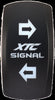 XTC POWER PRODUCTS DASH SWITCH ROCKER FACE TURN SIGNAL VERTICAL SW00-00117023