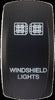 XTC POWER PRODUCTS DASH SWITCH ROCKER FACE WINDSHIELD LIGHT SW00-00107025