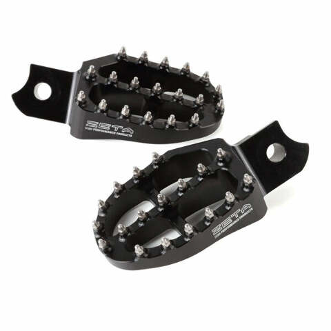 ZETA ALUMINUM FOOTPEGS ORANGE ZE93-1817