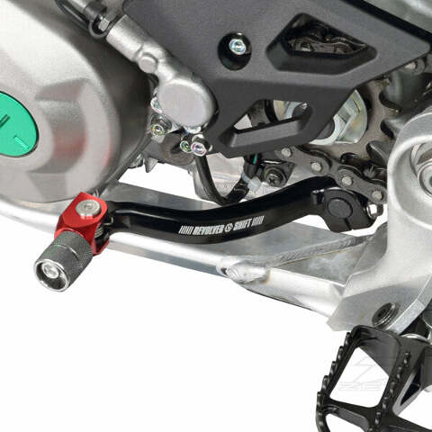 ZETA REVOLVER SHIFT LEVERS RED SUZ ZE90-3222