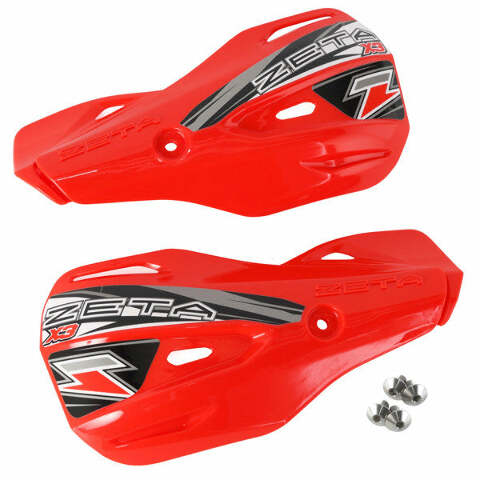 ZETA X3 HANDGUARD SHIELD RED ZE72-0405