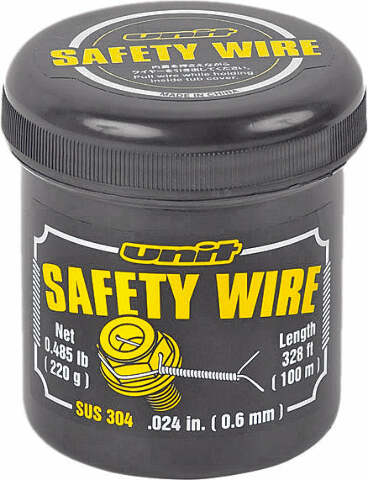 UNIT SUS304 STAINLESS WIRE 0.6MMX100M N1100