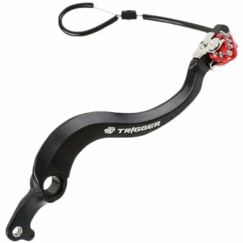 ZETA TRIGGER BRAKE PEDAL RED HON ZE90-7022