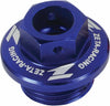 ZETA OIL FILLER PLUG BLUE ZE89-2112