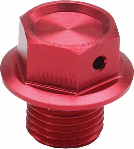 ZETA MAGNETIC DRAIN PLUG RED ZE58-1413
