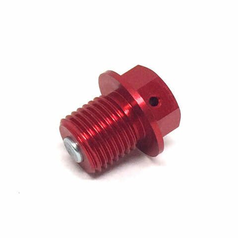 ZETA MAGNETIC DRAIN PLUG M14X14-P1.5 RED ZE58-1623