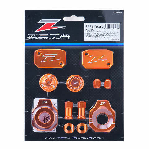 ZETA BILLET KIT KTM ORANGE ZE51-3433