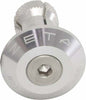 ZETA BAR END PLUG SILVER ZE48-7001