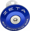 ZETA BAR END PLUG BLUE 35MM ZE48-7107