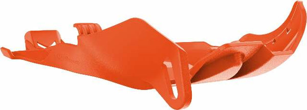 POLISPORT FORTRESS SKID PLATE W/LINK PROTECTOR ORANGE 8469000002