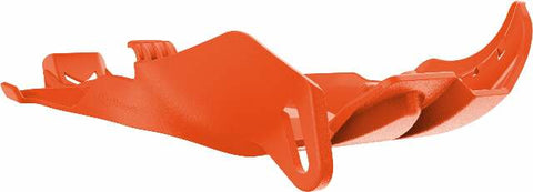 POLISPORT FORTRESS SKID PLATE W/LINK PROTECTOR ORANGE 8469000002