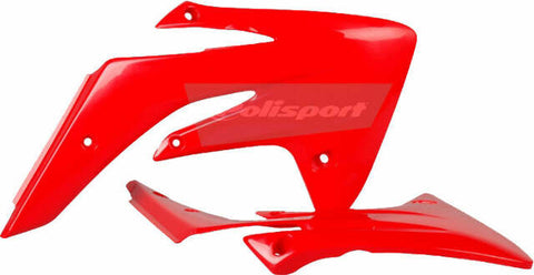 POLISPORT RADIATOR SHROUD RED 8412200001