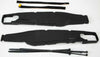 POLISPORT SWINGARM PROTECTORS BLACK 8986000003