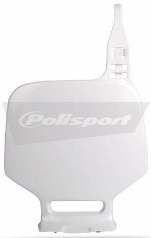 POLISPORT FRONT NUMBER PLATE WHITE 8662300002