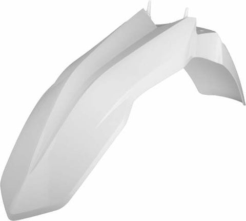 POLISPORT GAS GAS FRONT FENDER WHITE 8581300004