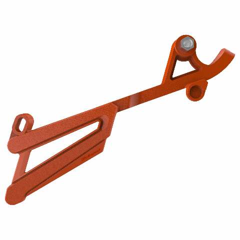 POLISPORT FRONT SPROKET PROTECTOR ORANGE KTM 8467800002
