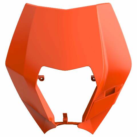 POLISPORT HEADLIGHT MASK KTM ORANGE 8666700001