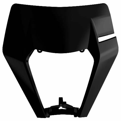 POLISPORT HEADLIGHT MASK KTM BLACK 8666800002