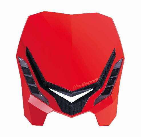 POLISPORT E-BLAZE HEADLIGHT RED/BLACK 8670800004