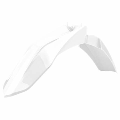 POLISPORT FRONT FENDER WHITE GAS 8684700005