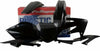 POLISPORT PLASTIC BODY KIT BLACK 90144