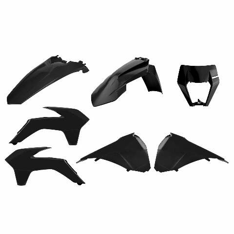 POLISPORT ENDURO KIT WITH MASK BLACK KTM 90880