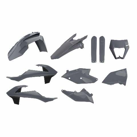 POLISPORT ENDURO KIT WITH MASK NARDO GREY KTM 90889