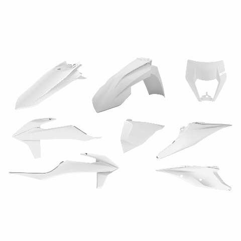 POLISPORT ENDURO KIT WITH MASK WHITE KTM 90910