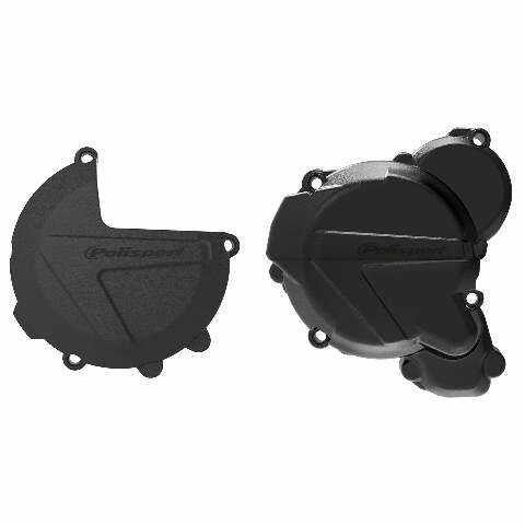 POLISPORT KIT CLUTCH + IGNITION BLACK KTM/HUS 90968