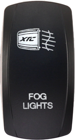 XTC POWER PRODUCTS DASH SWITCH ROCKER FACE FOG LIGHTS SW00-00133029