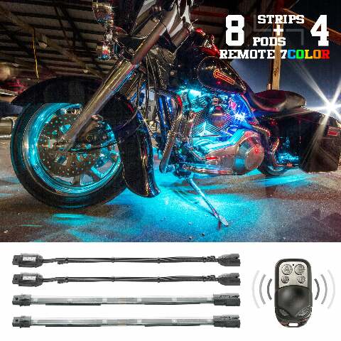 XK GLOW 12PC 7 COLOR REMOTE XK034016
