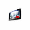 XK GLOW LIGHTED LICENSE PLATE FRAME BLACK XK034019-B