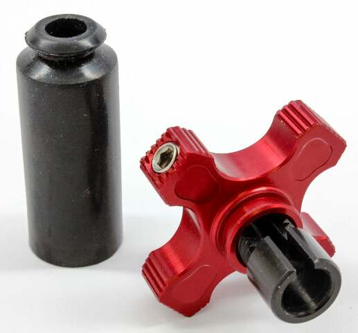 WORKS ELITE PERCH THUMBWHEEL RED 16-846