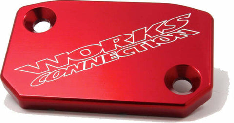 WORKS FRONT BRAKE COVER (RED) 21-065