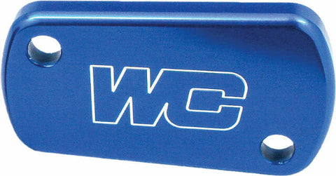 WORKS REAR BRAKE COVER (BLUE) 21-700