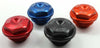 WORKS REAR BRAKE COVER BLACK 21-745