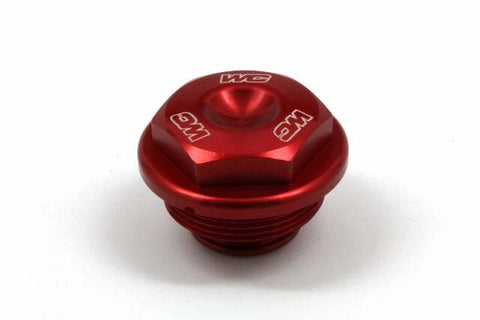 WORKS REAR BRAKE COVER RED 21-765
