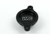 WORKS OIL FILTER COVER BLACK HON 27-016