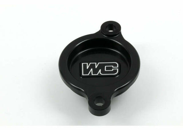 WORKS OIL FILTER COVER BLACK HON 27-026