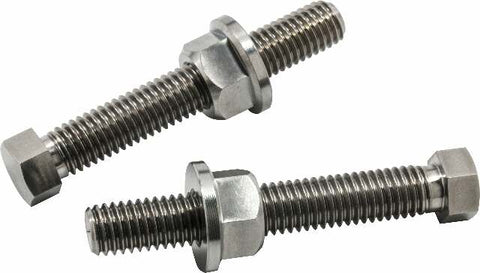 WORKS TI AXLE ADJUSTER BOLTS JAP 8X52MM/10MM / 8MM/12MM NUTS 70-630