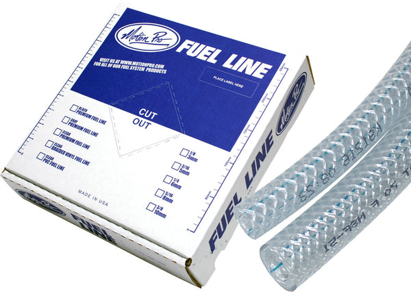 MOTION PRO BRAIDED VINYL FUEL LINE 3/16